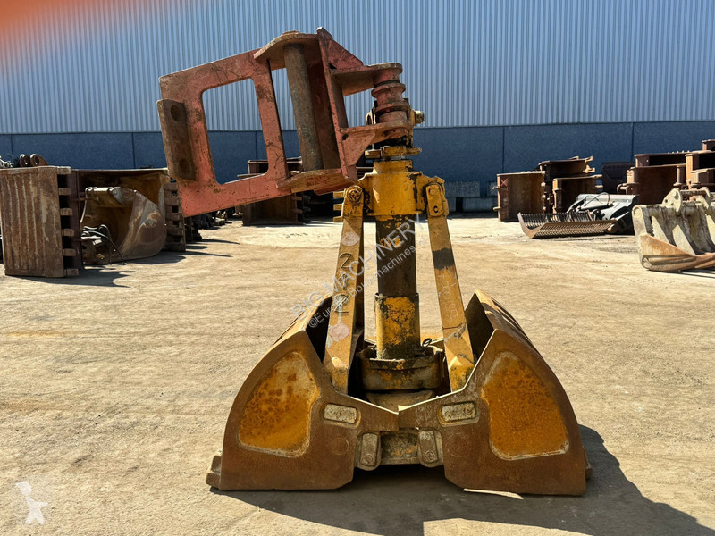 Vybavenie stavebného stroja  Clamshell grapple