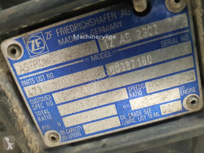 Udstyr til anlægsarbejder ZF MTC AF 38 gearbox...