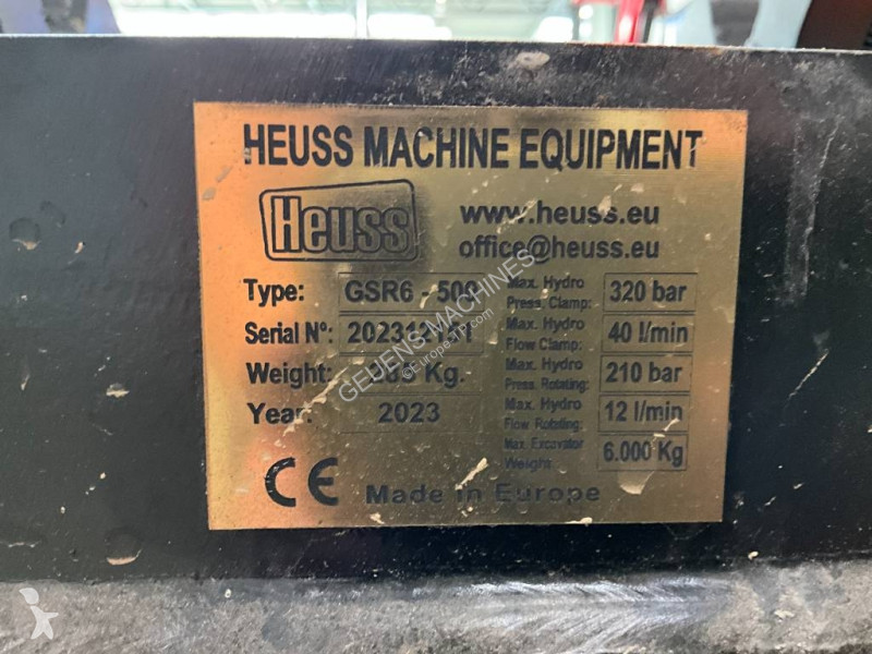Équipements TP  Cazo-Heuss GSR 6-500