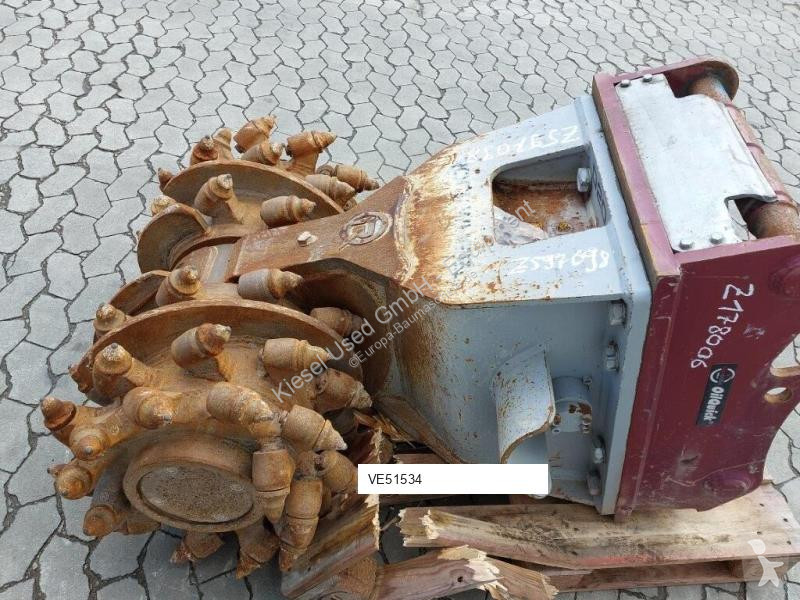 Udstyr til anlægsarbejder Rockwheel Anbaufräse