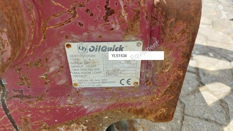 Vybavenie stavebného stroja Oilquick