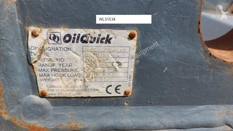 Vybavenie stavebného stroja Oilquick