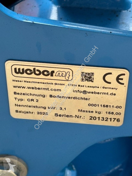 Vybavenie stavebného stroja Weber  CR2H