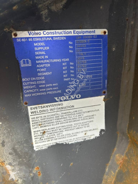 Udstyr til anlægsarbejder Volvo L350F Rock...