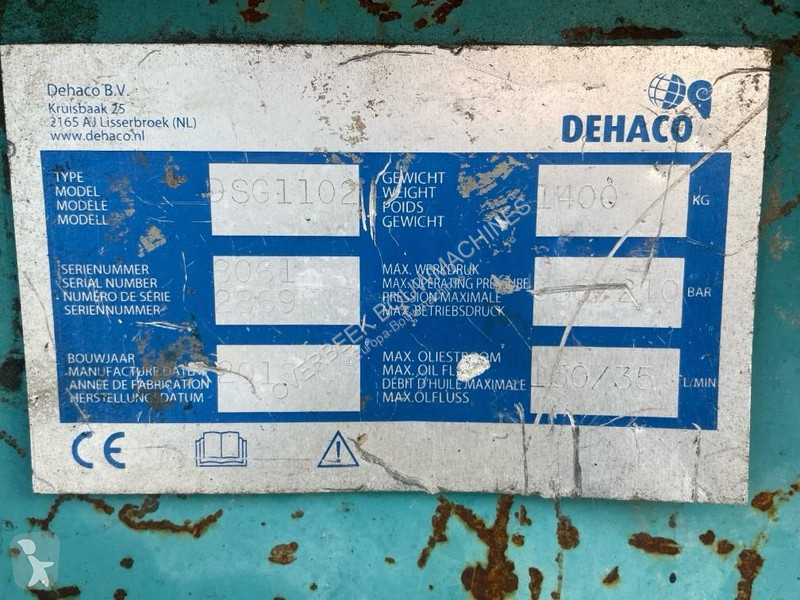 Udstyr til anlægsarbejder Liebherr Dehaco...