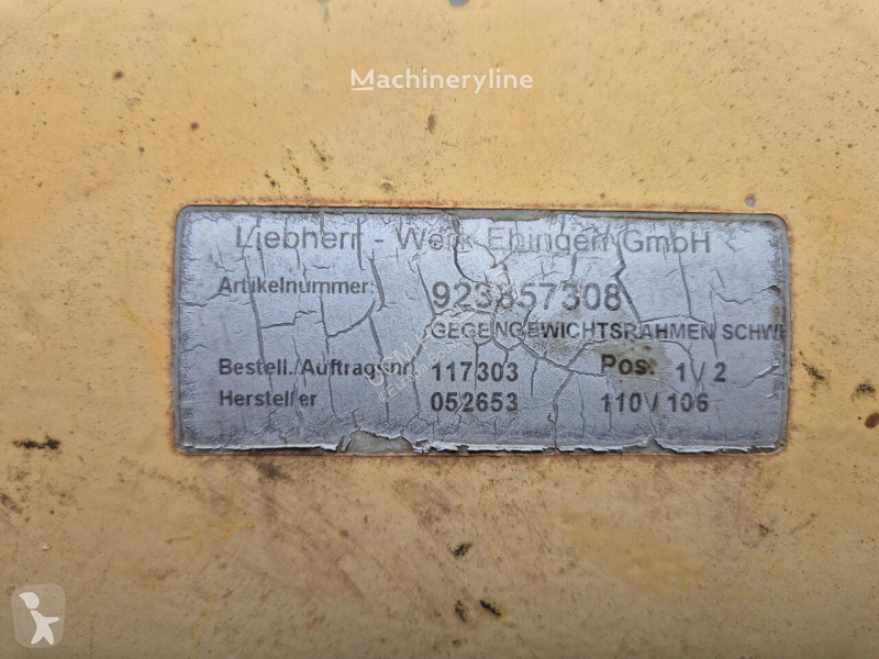 Vybavenie stavebného stroja Liebherr LTM 1500...
