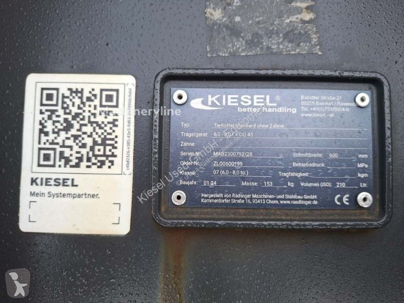 Rädlinger KTL08-600 machinery equipment