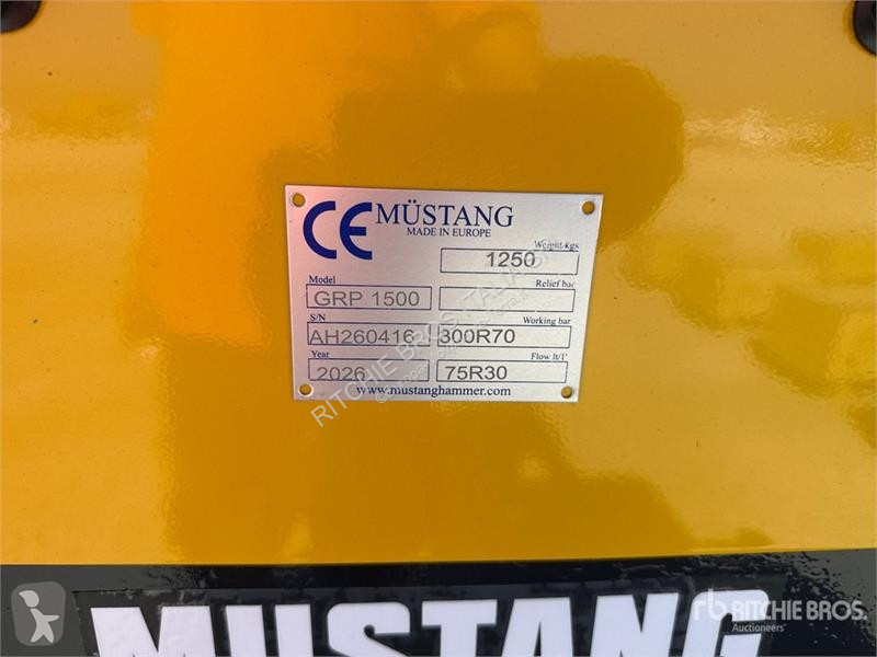 Mustang GRP1500 machinery equipment