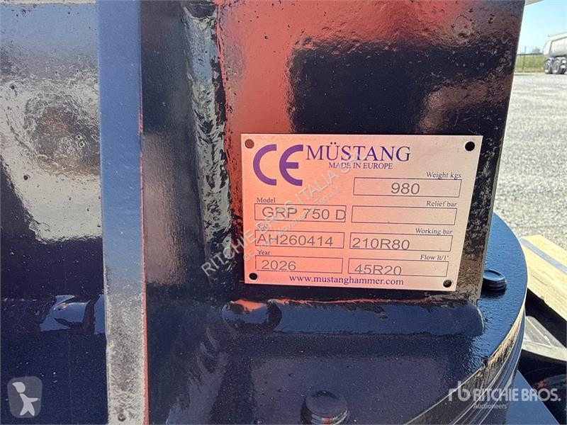 Mustang GRP750 D Demolition Grapple (Unused)...