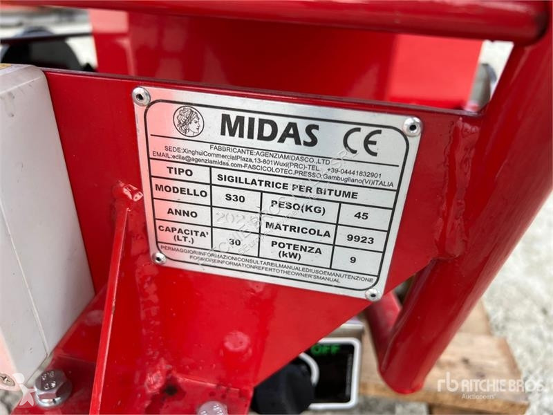 Bygg-anläggningsutrustningar  Midas S30 Sealer