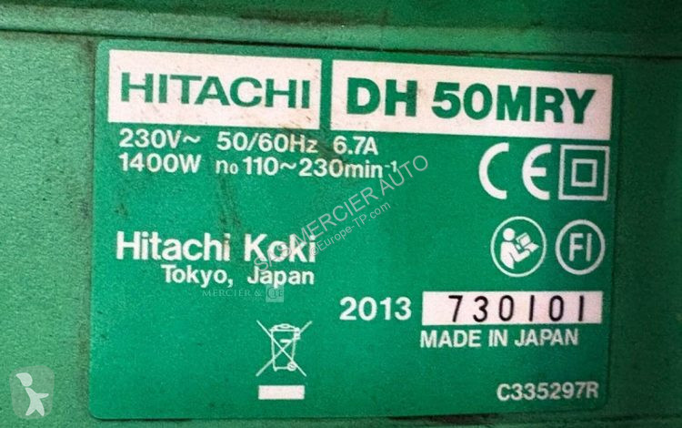 Équipements TP Hitachi perforateur burineur