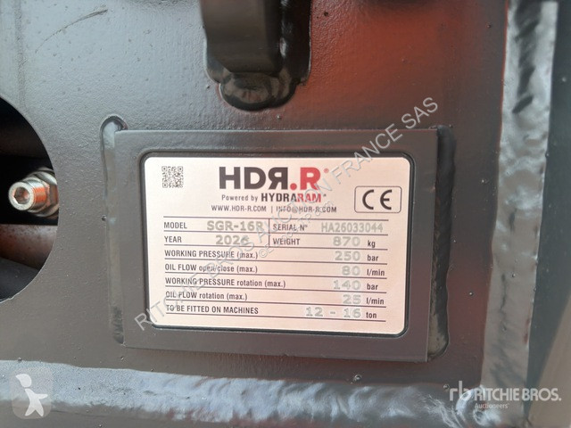 Équipements TP Hydraram  SGR-16R