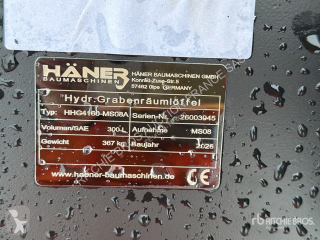تجهيزات الأشغال العمومية Haener  HHG4160-MS08A