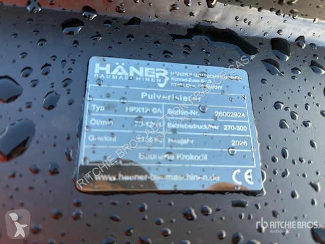 تجهيزات الأشغال العمومية Haener  HPX1200