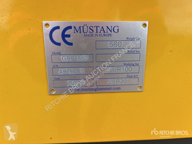 Строително оборудване Mustang