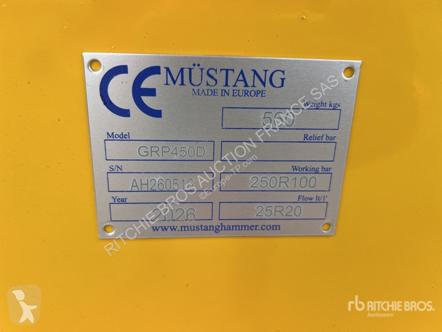 Строително оборудване Mustang