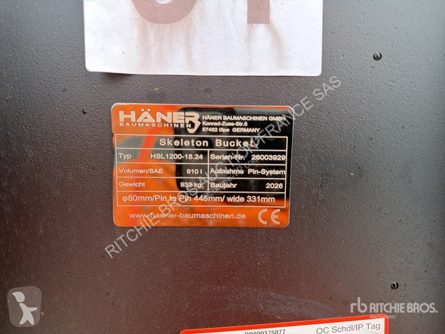 تجهيزات الأشغال العمومية Haener  HSL1200-18-24