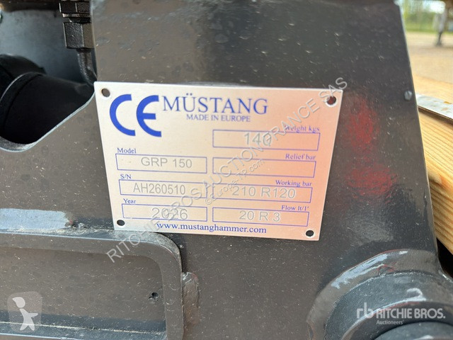 تجهيزات الأشغال العمومية Mustang  GRP150