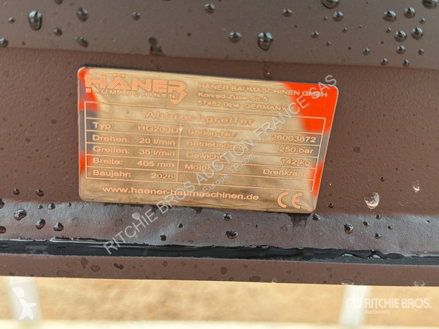 تجهيزات الأشغال العمومية Haener  HG200D