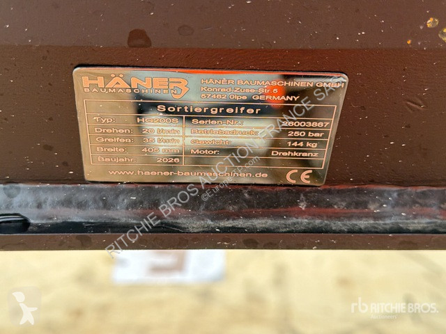 تجهيزات الأشغال العمومية Haener  HG200S