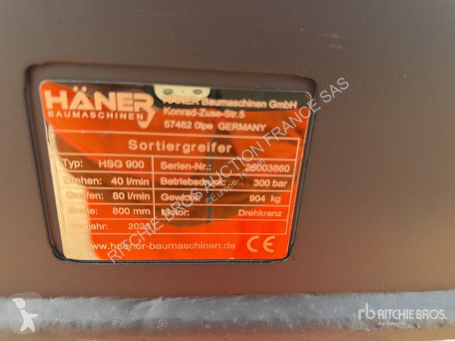 تجهيزات الأشغال العمومية Haener  HSG900
