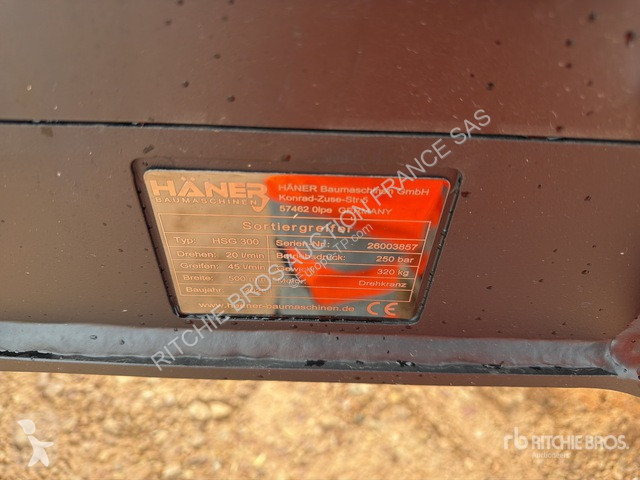 تجهيزات الأشغال العمومية Haener  HSG300