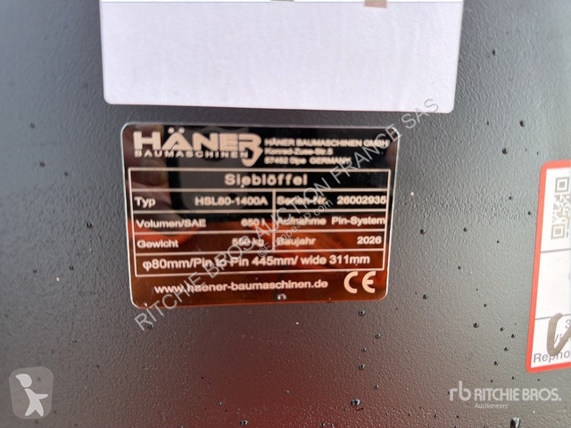 تجهيزات الأشغال العمومية Haener  HSL80-1400A