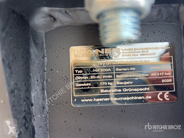 تجهيزات الأشغال العمومية Haener  HX500A