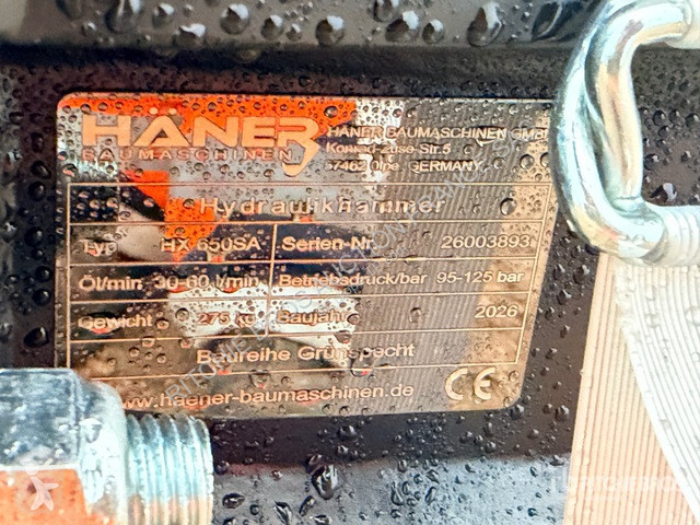 تجهيزات الأشغال العمومية Haener  HX650SA