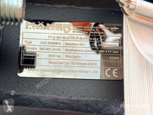 تجهيزات الأشغال العمومية Haener  HX600SA