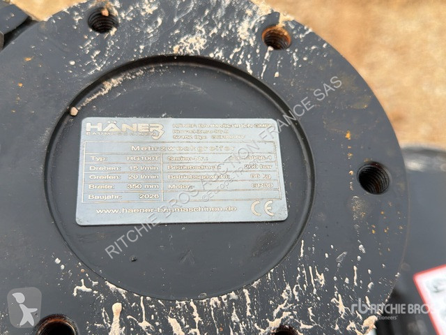 تجهيزات الأشغال العمومية Haener  HG100T+Rotator...