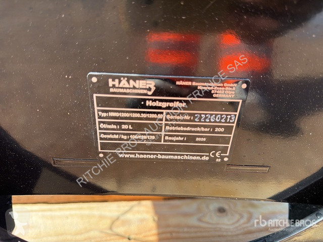 تجهيزات الأشغال العمومية Haener  HWG1200