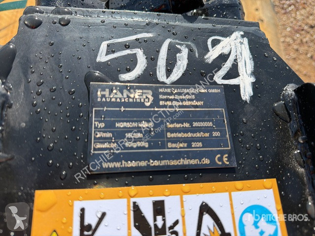 تجهيزات الأشغال العمومية Haener  HGR50R