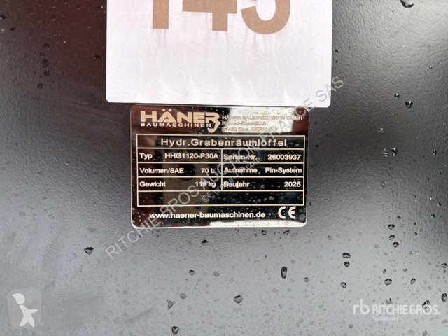 تجهيزات الأشغال العمومية Haener  HHG1120-P30A