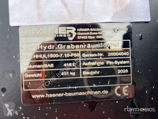 Строително оборудване Haener  HHUL1500-7.10-P50