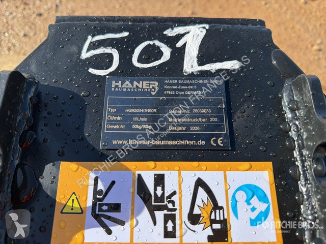تجهيزات الأشغال العمومية Haener  HGR50