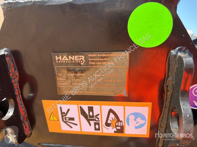 تجهيزات الأشغال العمومية Haener  HGR50