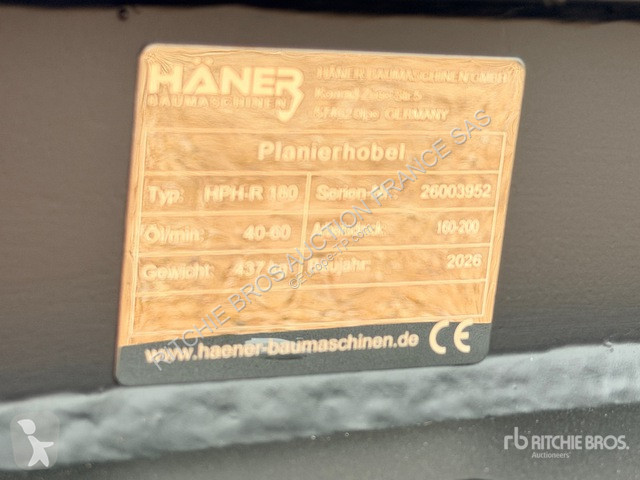 Строително оборудване Haener  HPH-R180A