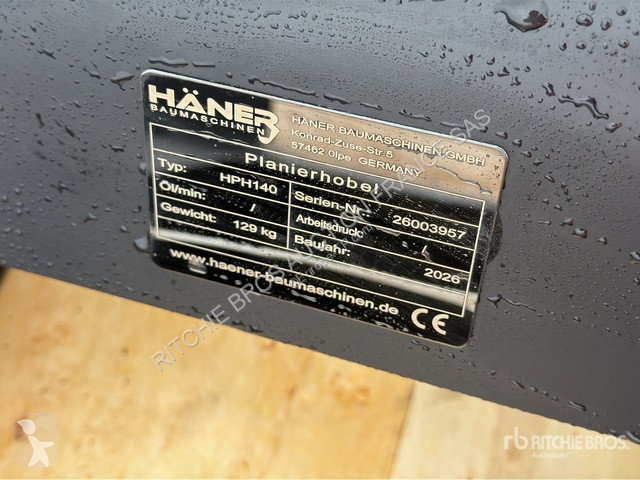 تجهيزات الأشغال العمومية Haener  HPH140A
