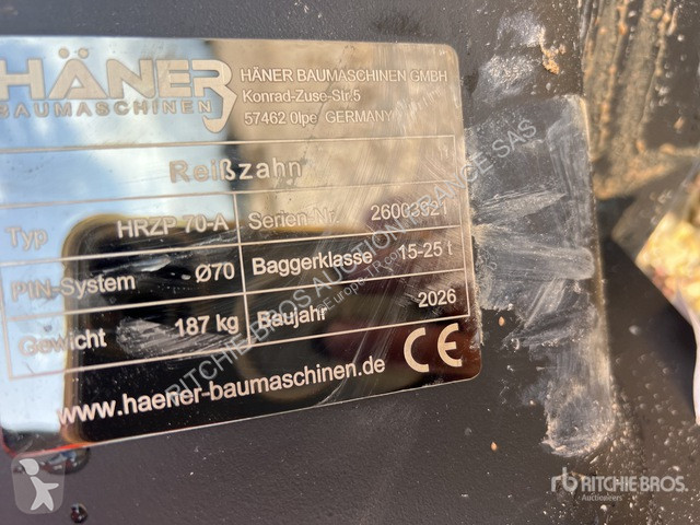تجهيزات الأشغال العمومية Haener  HRZP70-A