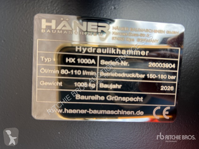 تجهيزات الأشغال العمومية Haener  HX1000A