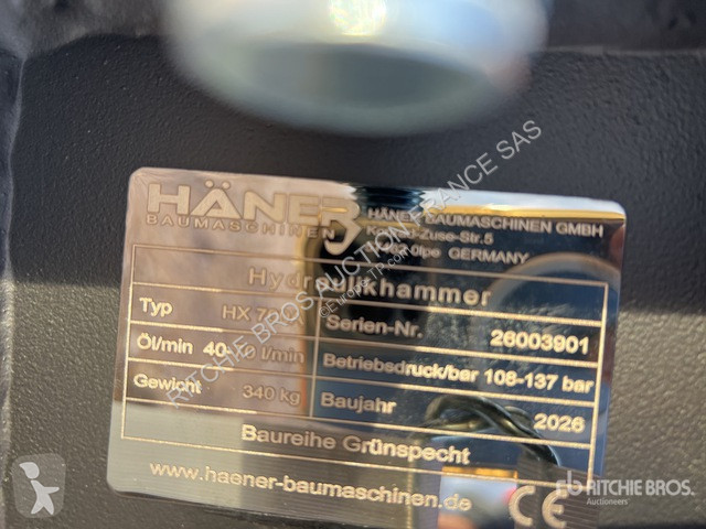 تجهيزات الأشغال العمومية Haener  HX700A