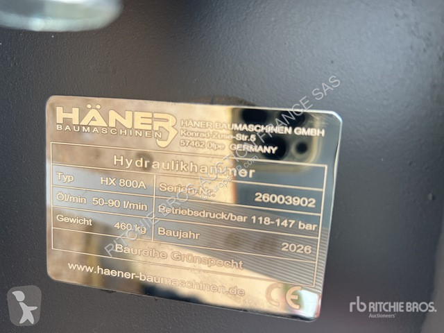 تجهيزات الأشغال العمومية Haener  HX800A