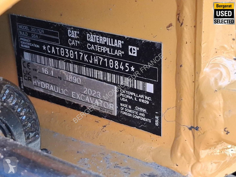 تجهيزات الأشغال العمومية Caterpillar 301.7