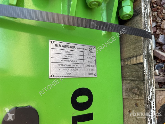 Aanbouwstukken voor bouwmachines   GH10