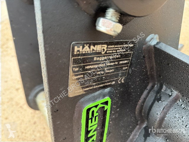 Aanbouwstukken voor bouwmachines Haener...