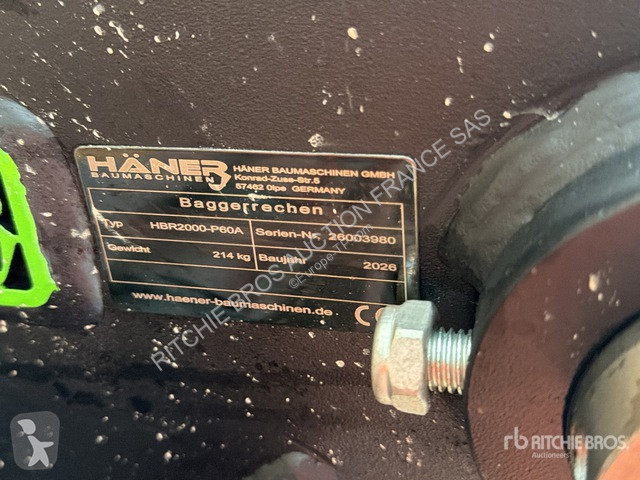 Equipamentos de obras Haener  HBR2000-P60A