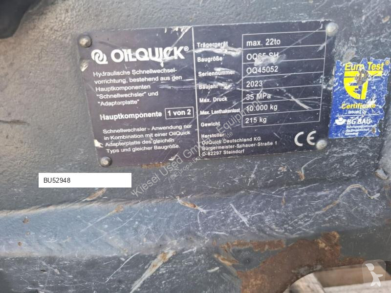 Equipamientos maquinaria OP Oilquick