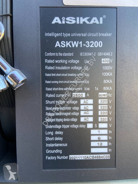 Stavební vybavení Aisikai ASKW1-3200 - Circuit...