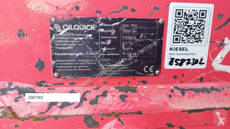 Equipamientos maquinaria OP Oilquick Attache...